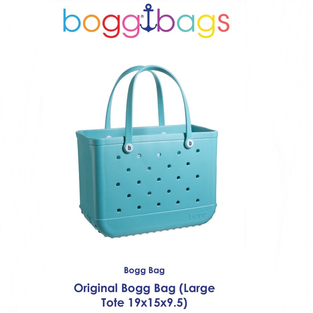 NWT Large Turquoise Bogg Bag